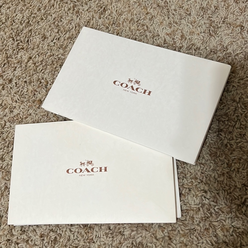 2 Coach gift box